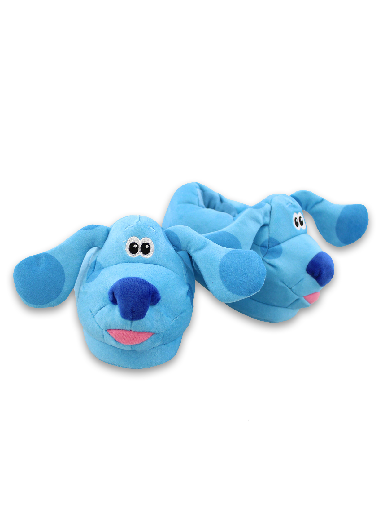 Blue's Clues \u0026 You Blue Slip On Plush 3D Toddler Slippers CH89309